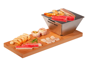 IRONCHEF Snack Teppanyaki met Borrelplank Gourmet
