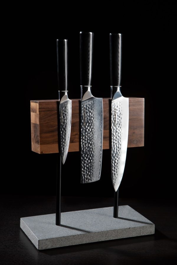 IRONCHEF Messenset Damascus Staal 3-Delige